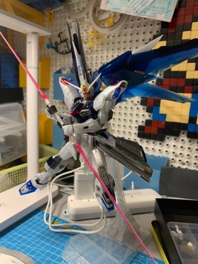 MG 高达基地限定  机动战士高达SEED ZGMF-X10A 自由高达2.0[透明配色]