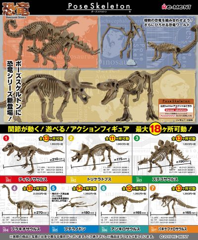 多姿骷髅 恐龙系列107 帕奇凯法龙 巴奇火龙