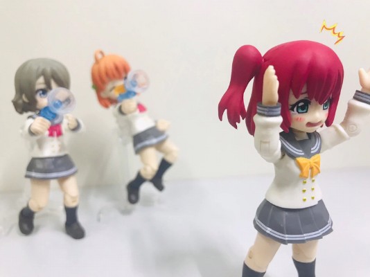 Aqours SHOOTERS！Love Live! Sunshine!! 黑泽露比 ＆ 渡边曜 ＆ 高海千歌