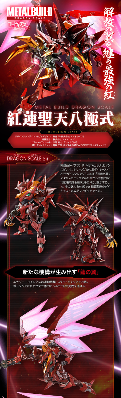 METAL BUILD DRAGON SCALE  红莲圣天八极式