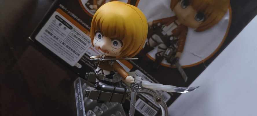 粘土人 #435 进击的巨人 阿尔敏·亚鲁雷特