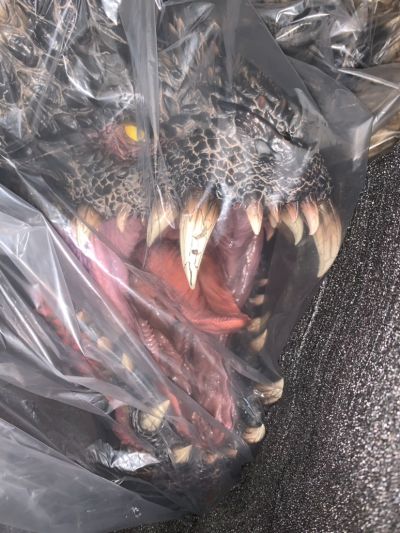 怪物猎人15周年 怪物猎人:世界 灭尽龙 高分辨率精细头雕