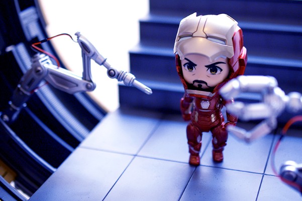 粘土人#545 复仇者联盟 钢铁侠 马克·45英雄版