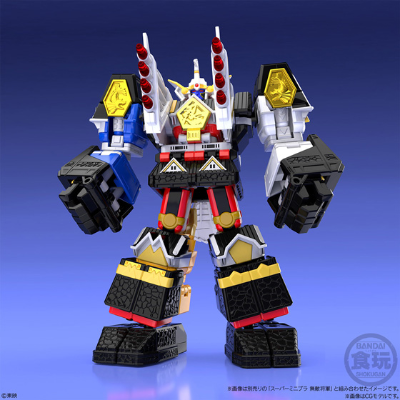 SUPER MINIPLA 忍者战队 五神合体 隐大将军 与 翼丸套装