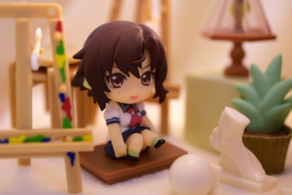 迷你粘土人 写真女友 间咲野野佳