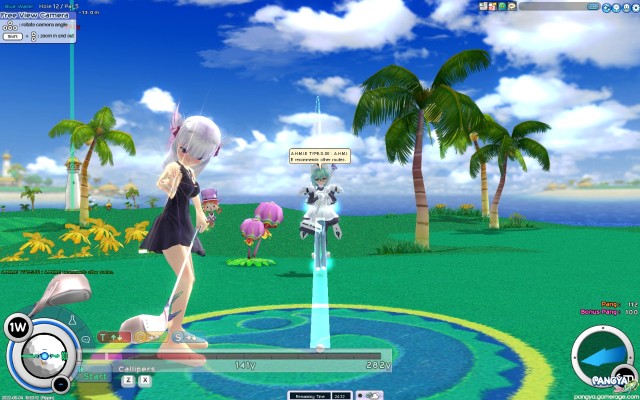 Pangya Transparent 魔法飞球 艾琳 宮沢模型配色（黑服）