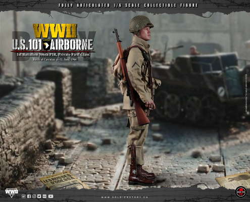 SS126 第二次世界大战 美国 第101空降师 506团第一营 一等兵