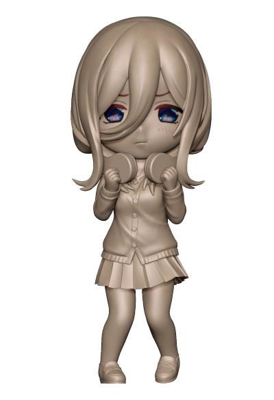 迷你手办系列 五等分的新娘∬ 中野三玖 生气 PLUM限定