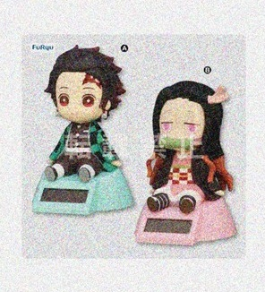 鬼灭之刃 摇摇太阳能汽车摆件 1