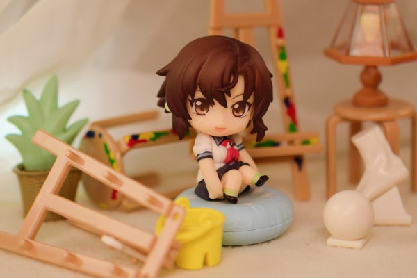 迷你粘土人 写真女友 间咲野野佳