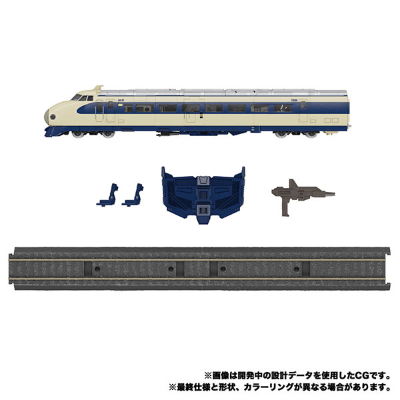 变形金刚大师级 合体系列 MPG-01 列车部队 极光号
