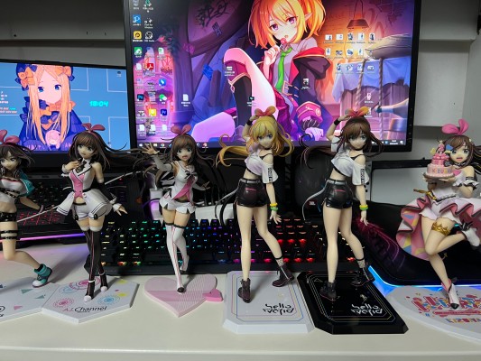 AI Channel 绊爱 “hello，world”金发版