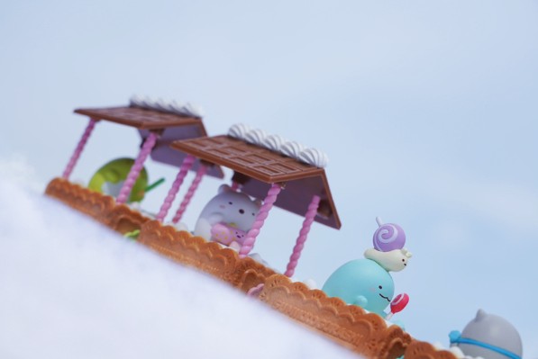 角落小伙伴 慢悠悠♪甜点火车