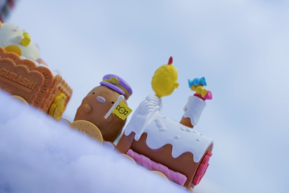 角落小伙伴 慢悠悠♪甜点火车