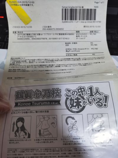 其中1个是妹妹！ 鹤真心乃枝 泳装版