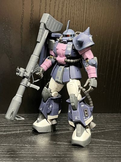 RG  MS-06R-1A  黑色三连星专用高机动扎古II