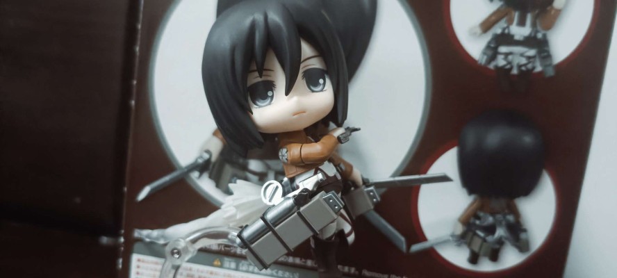 粘土人 #365 进击的巨人 三笠·阿克曼