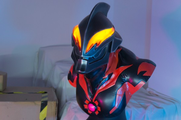 奥特曼经典艺术套装胸像 贝利亚奥特曼＆赛罗奥特曼＆巴尔坦星人