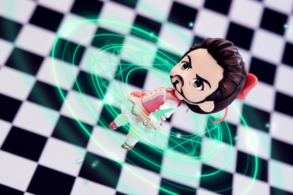 黏土人配件 公主Type 灰姑娘蓝色 