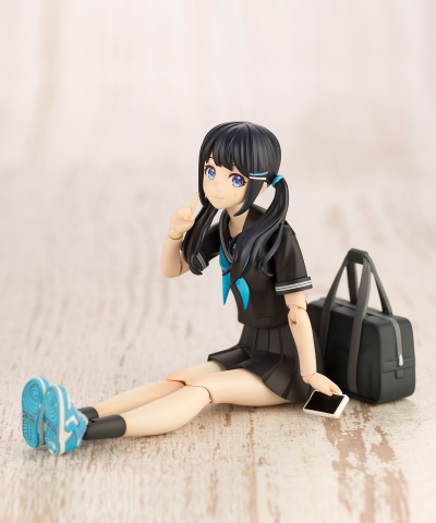 创彩少女庭园 结城圆【桃樱高中·夏装】Black Canvas