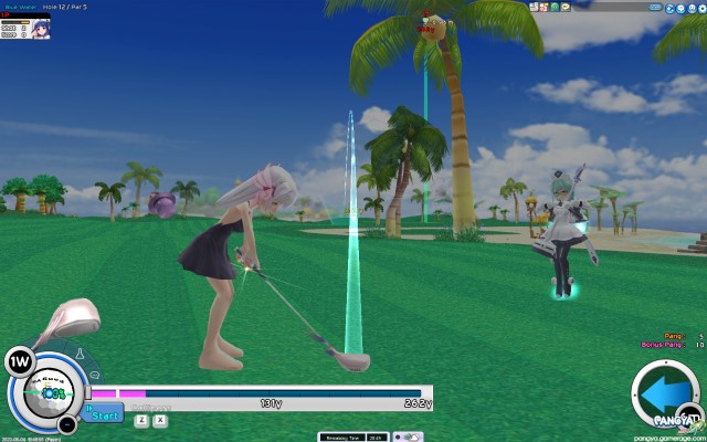 Pangya Transparent 魔法飞球 艾琳 宮沢模型配色（黑服）