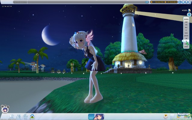 Pangya Transparent 魔法飞球 艾琳 宮沢模型配色（黑服）