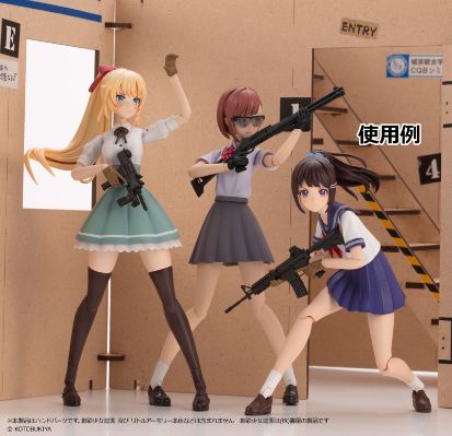 小军械库 LAOP09 创彩少女庭园用 战术手套（棕色）