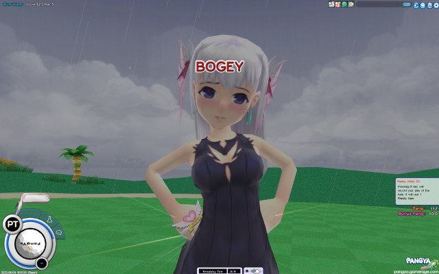 Pangya Transparent 魔法飞球 艾琳 宮沢模型配色（黑服）