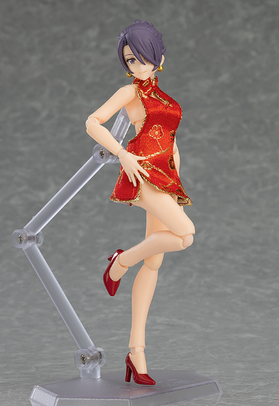 figma#569 女性素体 (末花)  与 短旗袍裝