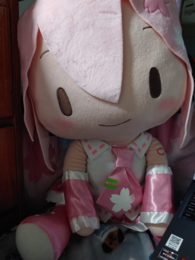 巨大软绵绵毛绒 VOCALOID 初音未来 樱花未来