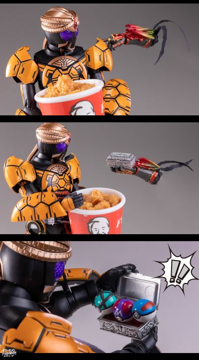 S.H.Figuarts(真骨雕制法) 假面骑士欧兹 精彩绝伦 将军与21枚核心硬币 假面骑士欧兹 蛇龟鳄联组