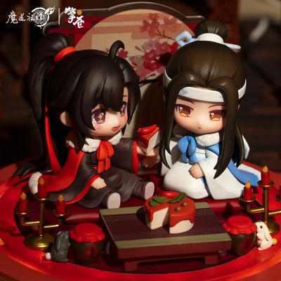《魔道祖师》动画 魏无羡 蓝忘机 樽前月下 小夜灯摆件