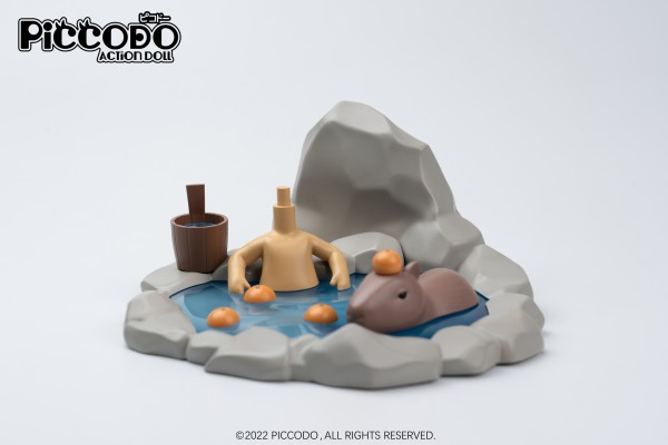 PICCODO ACTION DOLL 头台 温泉