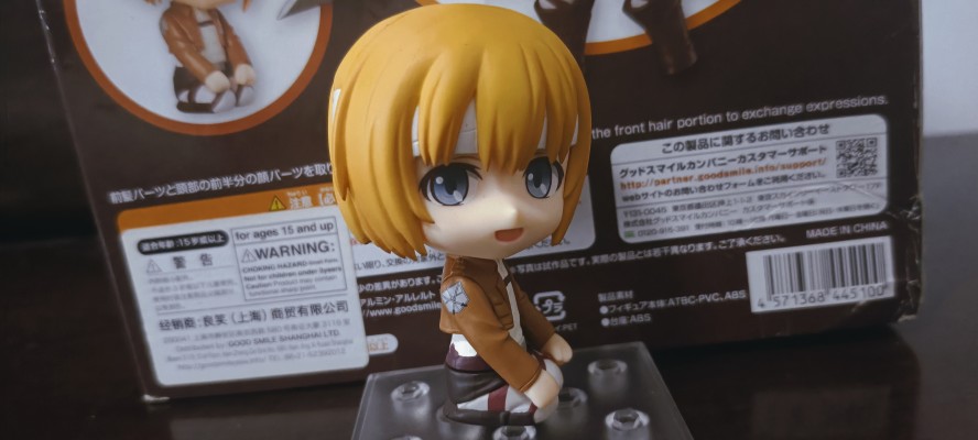 粘土人 #435 进击的巨人 阿尔敏·亚鲁雷特