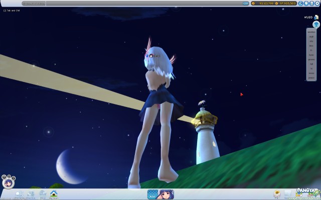 Pangya Transparent 魔法飞球 艾琳 宮沢模型配色（黑服）