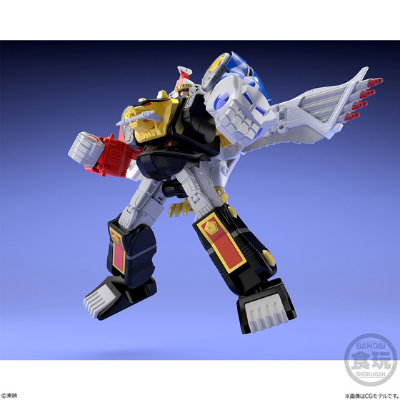 SUPER MINIPLA 忍者战队 五神合体 隐大将军 与 翼丸套装