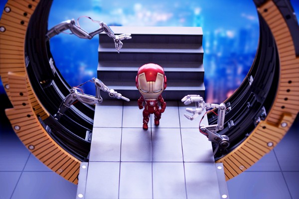 粘土人#545 复仇者联盟 钢铁侠 马克·45英雄版