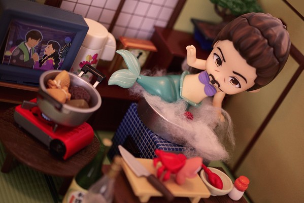 黏土人配件 公主Type 灰姑娘蓝色 