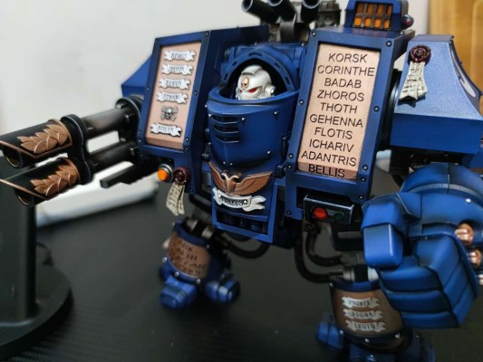 战锤40000 极限战士战团 神圣无畏机甲