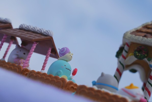 角落小伙伴 慢悠悠♪甜点火车