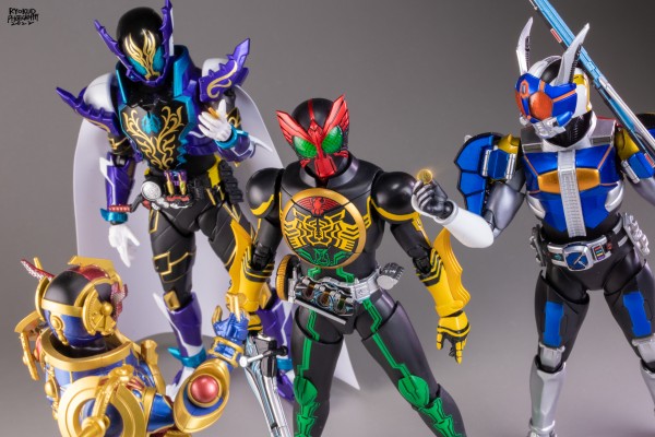 S.H.Figuarts(真骨雕制法) 假面骑士欧兹 精彩绝伦 将军与21枚核心硬币 假面骑士欧兹 蛇龟鳄联组