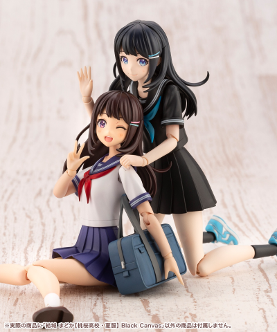 创彩少女庭园 结城圆【桃樱高中·夏装】Black Canvas