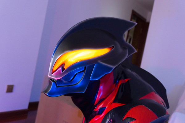 奥特曼经典艺术套装胸像 贝利亚奥特曼＆赛罗奥特曼＆巴尔坦星人