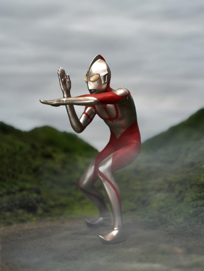 1/6特摄系列 新·奥特曼 奥特曼 斯派修姆光线 高级版