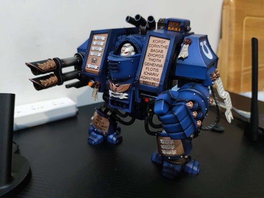 战锤40000 极限战士战团 神圣无畏机甲