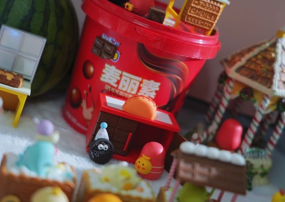 角落小伙伴 慢悠悠♪甜点火车