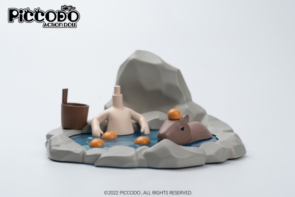 PICCODO ACTION DOLL 头台 温泉