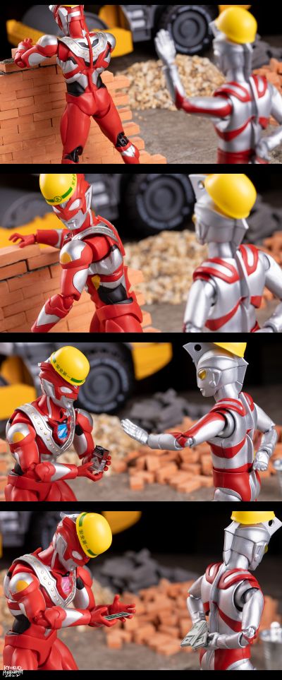 S.H.Figuarts 泽塔奥特曼 贝塔冲击+艾斯奥特曼（新生代版）组合