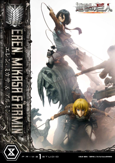 UPMAOT-01 进击的巨人 艾伦、三笠、阿尔敏