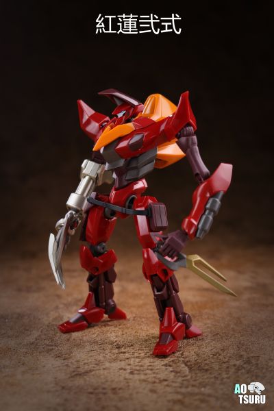 ROBOT魂 -ROBOT魂- 〈SIDE KMF〉 红莲弐式(甲壱型腕装备) 『CODE GEASS 叛逆的鲁鲁修』[Bandai]《１２月予约》